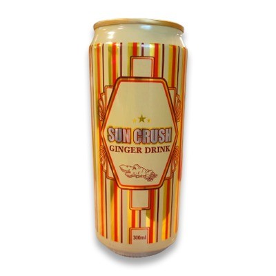 SUN CRUSH GINGER DRINK 24*330ML
